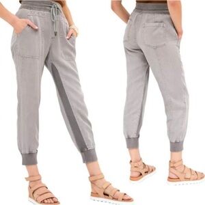 Anthropologie The Nomad Women’s Jogger Pants Silver Gray